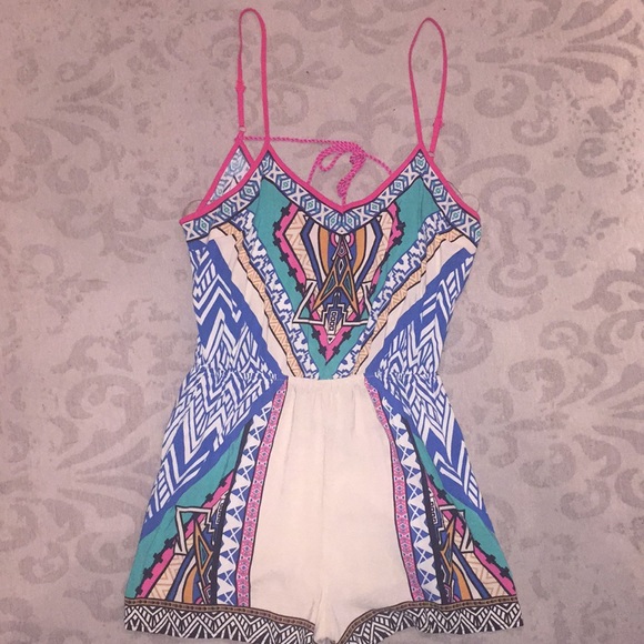 Flying Tomato Pants - Colorful Romper